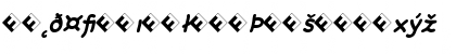 Rattlescript-BoldObliqueExp Regular Font