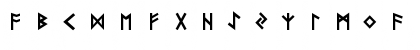 Rune Becker Normal Font