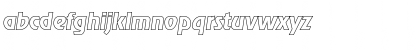 SalBeckerOutline BoldItalic Font