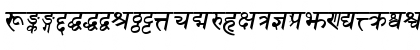 Sanskrit BoldItalic Font Sanskrit BoldItalic Font