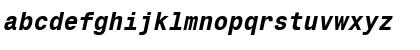 Corporate Mono Bold Oblique Font