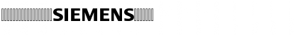 Siemens Logo Regular Font Siemens Logo Regular Font