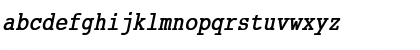 Courier Condensed Bold Italic Font Courier Condensed Bold Italic Font