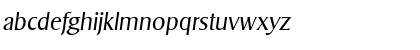 SigvarSerial-Light Italic Font