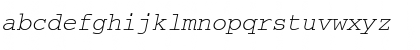 CourierCTT Italic Font CourierCTT Italic Font