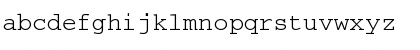 CourierCyr Regular Font