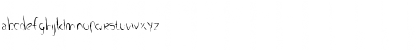 Smudged Alphabet Regular Font Smudged Alphabet Regular Font