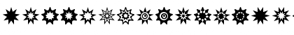 Star Things 3 Normal Font Star Things 3 Normal Font