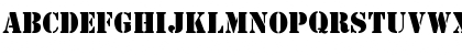 Stencil ICG Regular Font