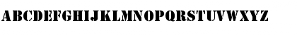 Stensil Normal Font Stensil Normal Font