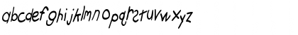 CrayonCondensed Slanted Font
