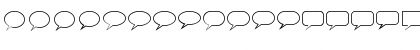TalkBalloon Regular Font TalkBalloon Regular Font