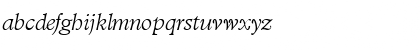 TCAdministerLightItalic Roman Font