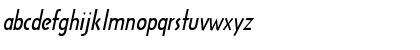 Tech-Wide Italic Font