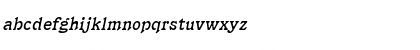 Terra Narrow Italic Font