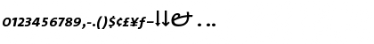 TheSanSemBolExpIta Regular Font TheSanSemBolExpIta Regular Font