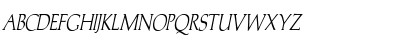 Trajan'sCapsCondensed Italic Font Trajan'sCapsCondensed Italic Font