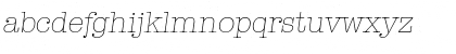 TypewriterSerial-Xlight Italic Font TypewriterSerial-Xlight Italic Font