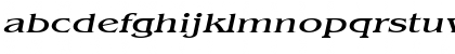 Bangle Extended Italic Font