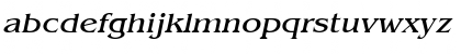 Bangle Wide Italic Font