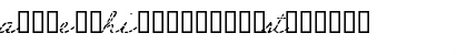 Cursive Sample Regular Font