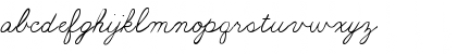 Basic Cursive Handwriting Regular Font Basic Cursive Handwriting Regular Font