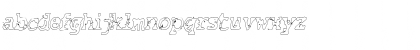 BasicGrungeHollowCond Italic Font BasicGrungeHollowCond Italic Font