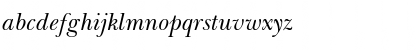 BaskervilleGreek Upright Italic Font