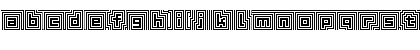 D3 Labyrinthism Regular Font