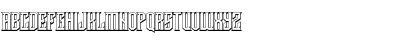Damages 3D Regular Font