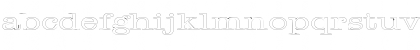 DatelineOutlineExtended Regular Font DatelineOutlineExtended Regular Font