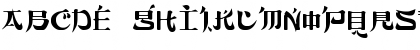 DickChamberlainsDeathF Regular Font