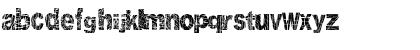 Disorted and Scratchy Regular Font Disorted and Scratchy Regular Font