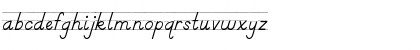 DnealianManuscriptLined Regular Font