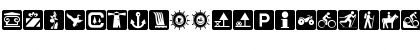 DNR Recreation Symbols Regular Font