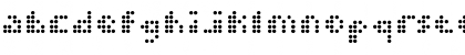Dot Short of a Matrix Regular Font