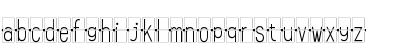 FLIPclockWhite Regular Font