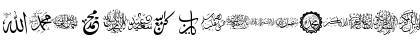font islamic color Regular Font font islamic color Regular Font