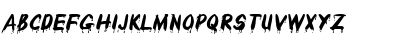 DripsExtended Italic Font