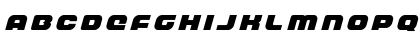 Front Runner Title Italic Italic Font