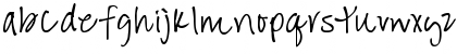 Hand of Hee Regular Font Hand of Hee Regular Font