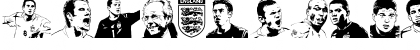 England squad 2006 Regular Font