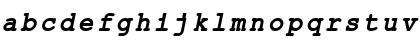 ER Kurier KOI-8 Bold Italic Font ER Kurier KOI-8 Bold Italic Font