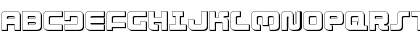 Exedore 3D Regular Font