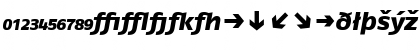 FagoEx ItalicExtrabold Font FagoEx ItalicExtrabold Font