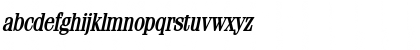 Feline-Condensed Bold Italic Font