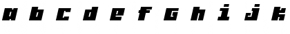 Judera Flat Italic Font
