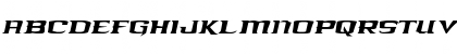 Kreature Kombat Staggered Italic Italic Font