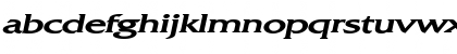 Franco Extended Bold Italic Font Franco Extended Bold Italic Font