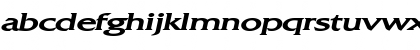 FrancoExtended BoldItalic Font FrancoExtended BoldItalic Font